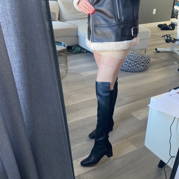Nine West over the knee heeled boots - Picture 2 of 4